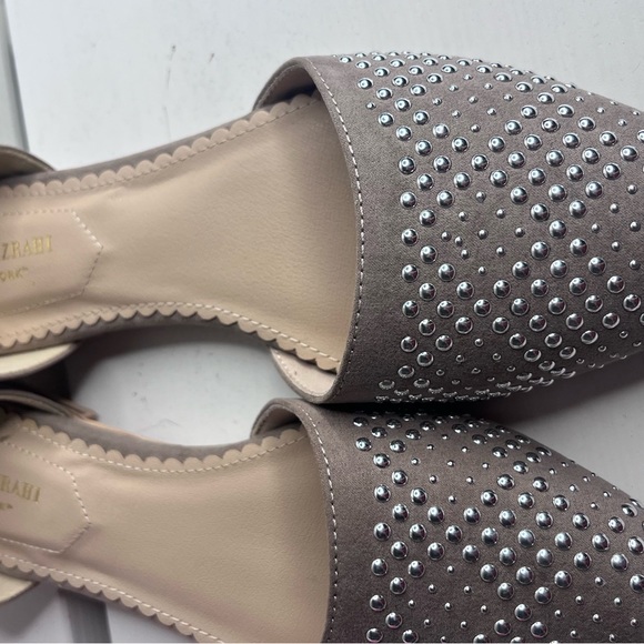 Isaac Mizrahi Shoes Flats  Embellished Diamond Pattern - Picture 2 of 6